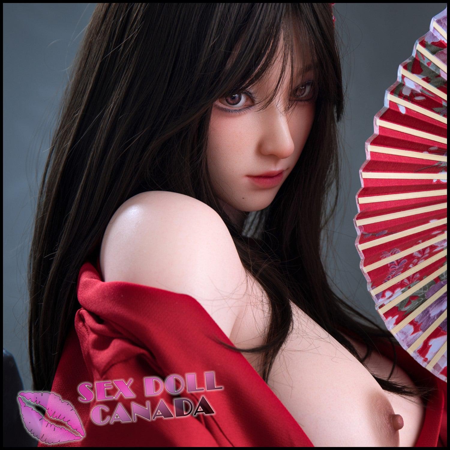 IRONTECH Realistic Sex Doll Asian Japanese Chinese Curvy Full Body Black Hair