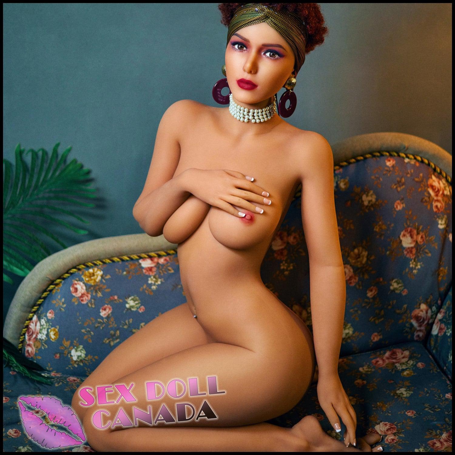 IRONTECH Realistic Sex Doll Curvy Full Body Big Tits Breasts Brunette Hair