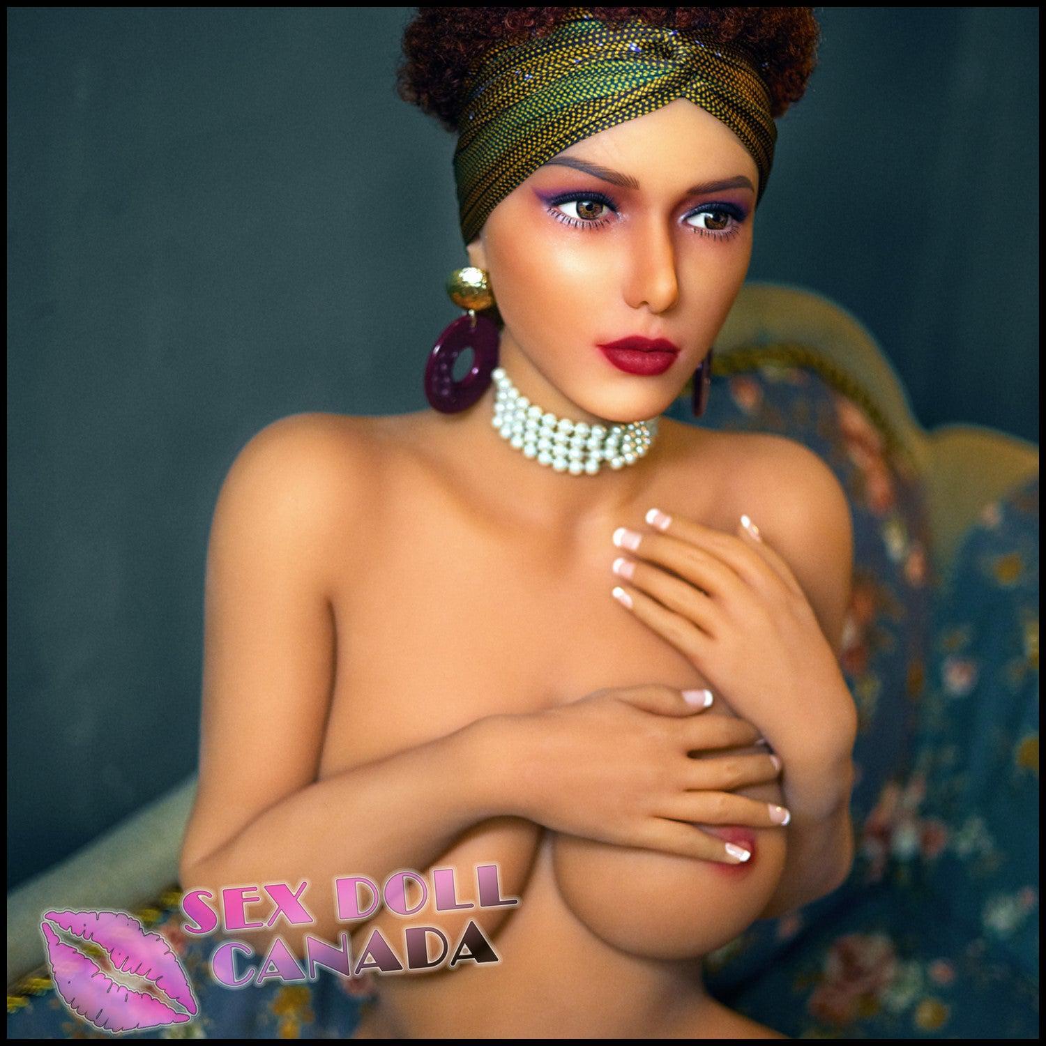 IRONTECH Realistic Sex Doll Latina Brazilian Brunette Hair Curvy Full Body