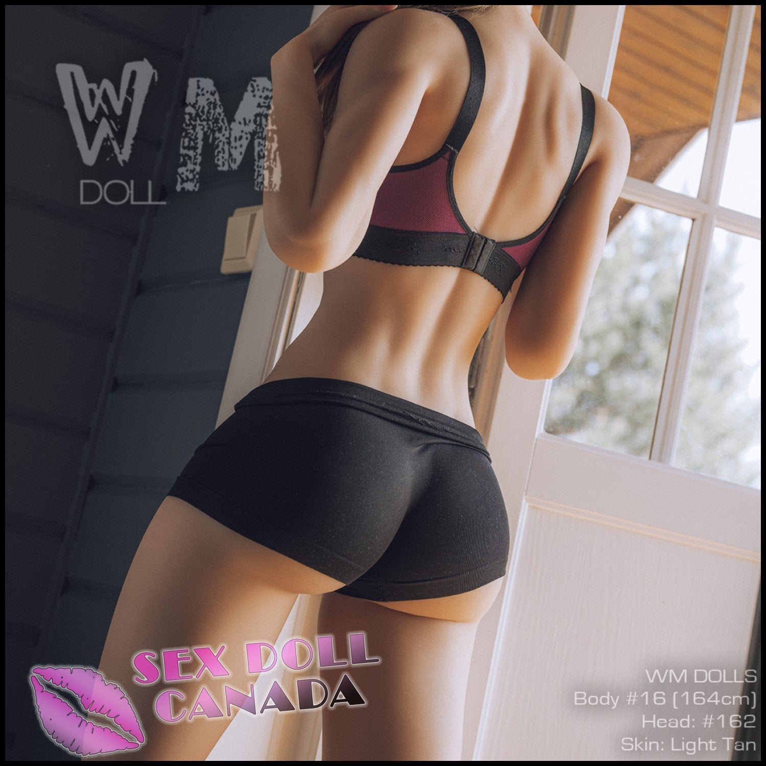 WM Doll Realistic Sex Doll Western American Big Ass Butt Curvy Full Body