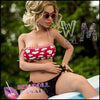 WM Doll Realistic Sex Doll Blonde Hair Western American Skinny Slim