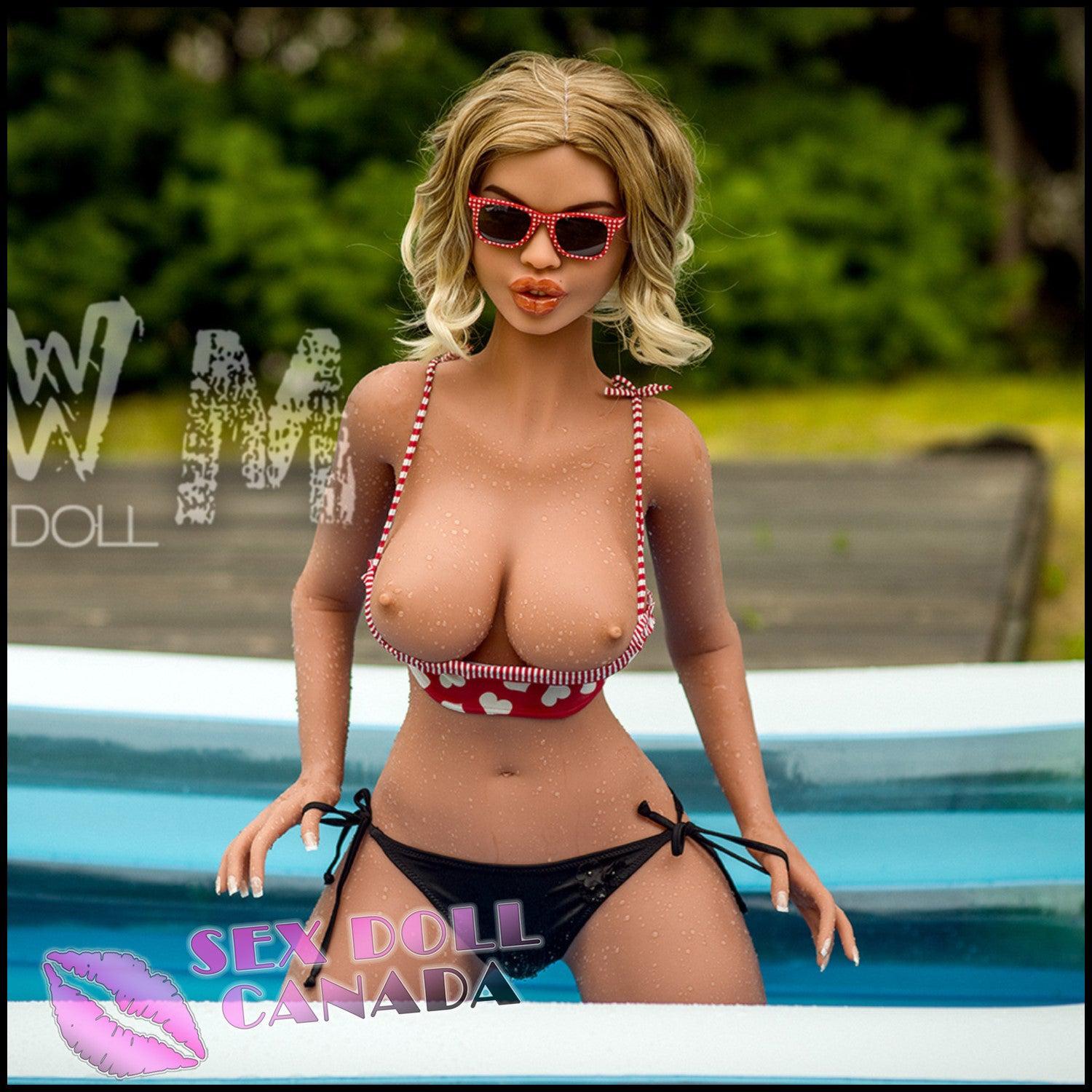 WM Doll Realistic Sex Doll Western American Blonde Hair Big Tits Breasts