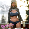 WM Doll Realistic Sex Doll Brunette Hair Western American Skinny Slim