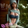 WM Doll Realistic Sex Doll Brunette Hair Western American Skinny Slim