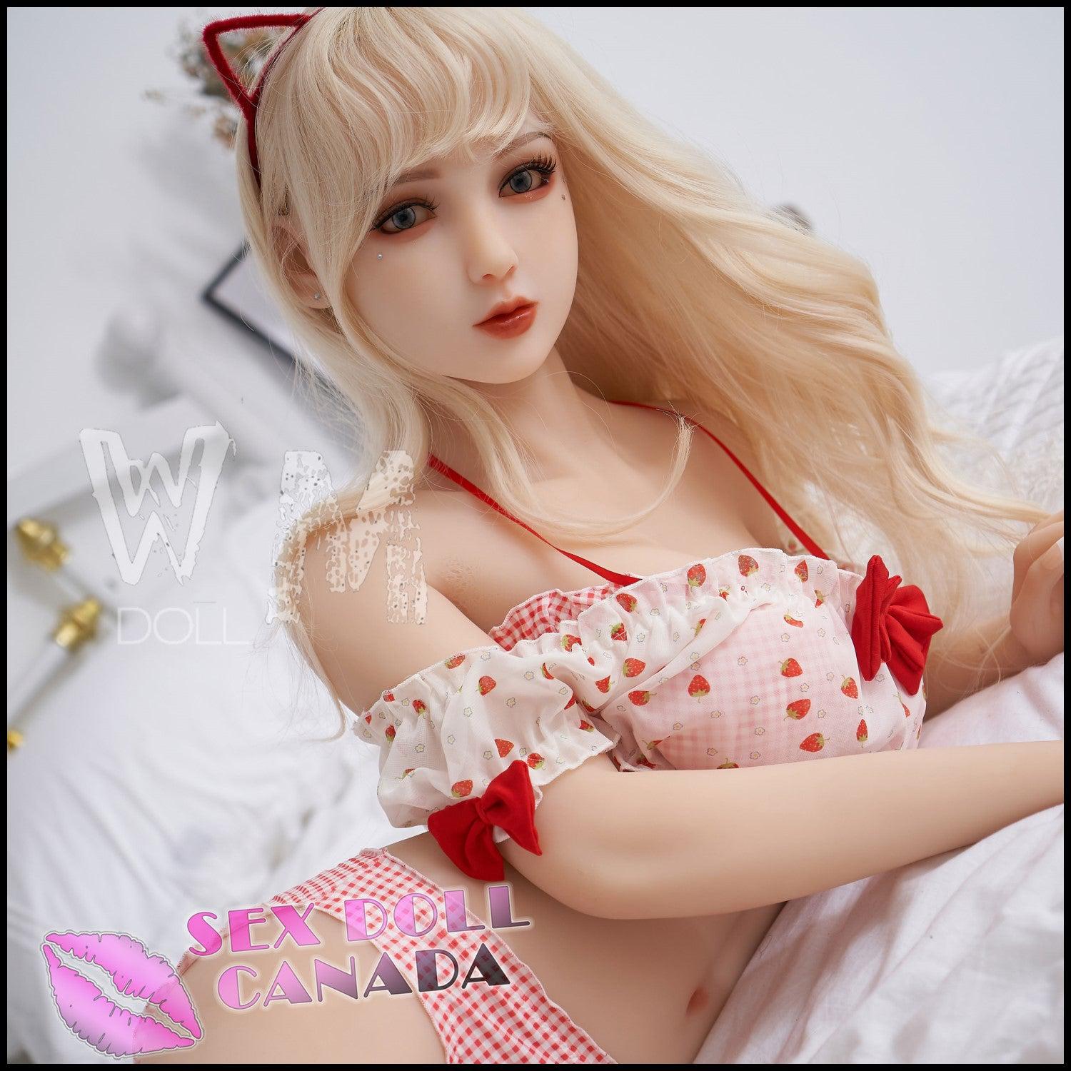 WM Doll Realistic Sex Doll Blonde Hair Asian Japanese Chinese Cat Girl Kitty