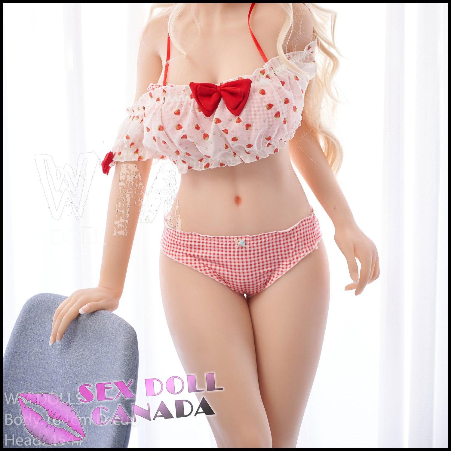 WM Doll Realistic Sex Doll Asian Japanese Chinese Blonde Hair Big Tits Breasts