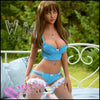 WM Doll Realistic Sex Doll Blonde Hair Skinny Slim Western American
