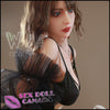 WM Doll Realistic Sex Doll Western American Brunette Hair Skinny Slim