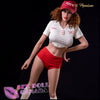 6YE Realistic Sex Doll Big Thick Thighs Red Head Western American