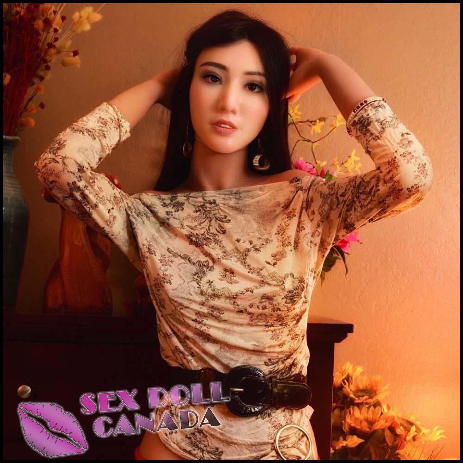 6YE Realistic Sex Doll Small Tits Boobs Big Thick Thighs Fit Athletic