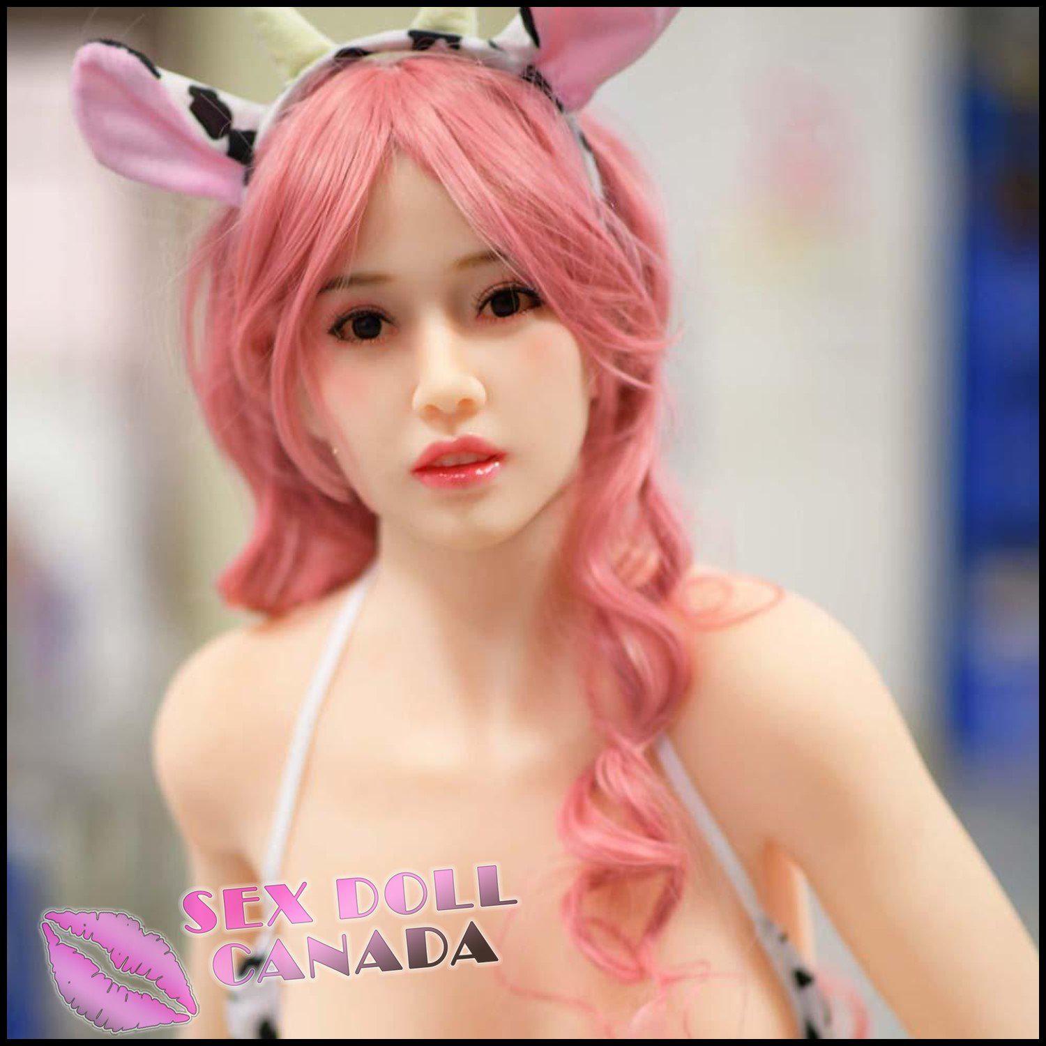 6YE Realistic Sex Doll Skinny Slim Big Thick Thighs Small Tits Boobs