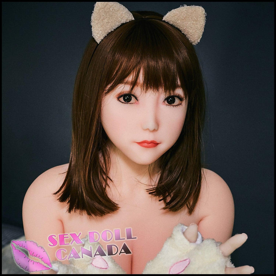 HR Doll Realistic Sex Doll Thick Thighs Brunette Hair MILF Mature Old