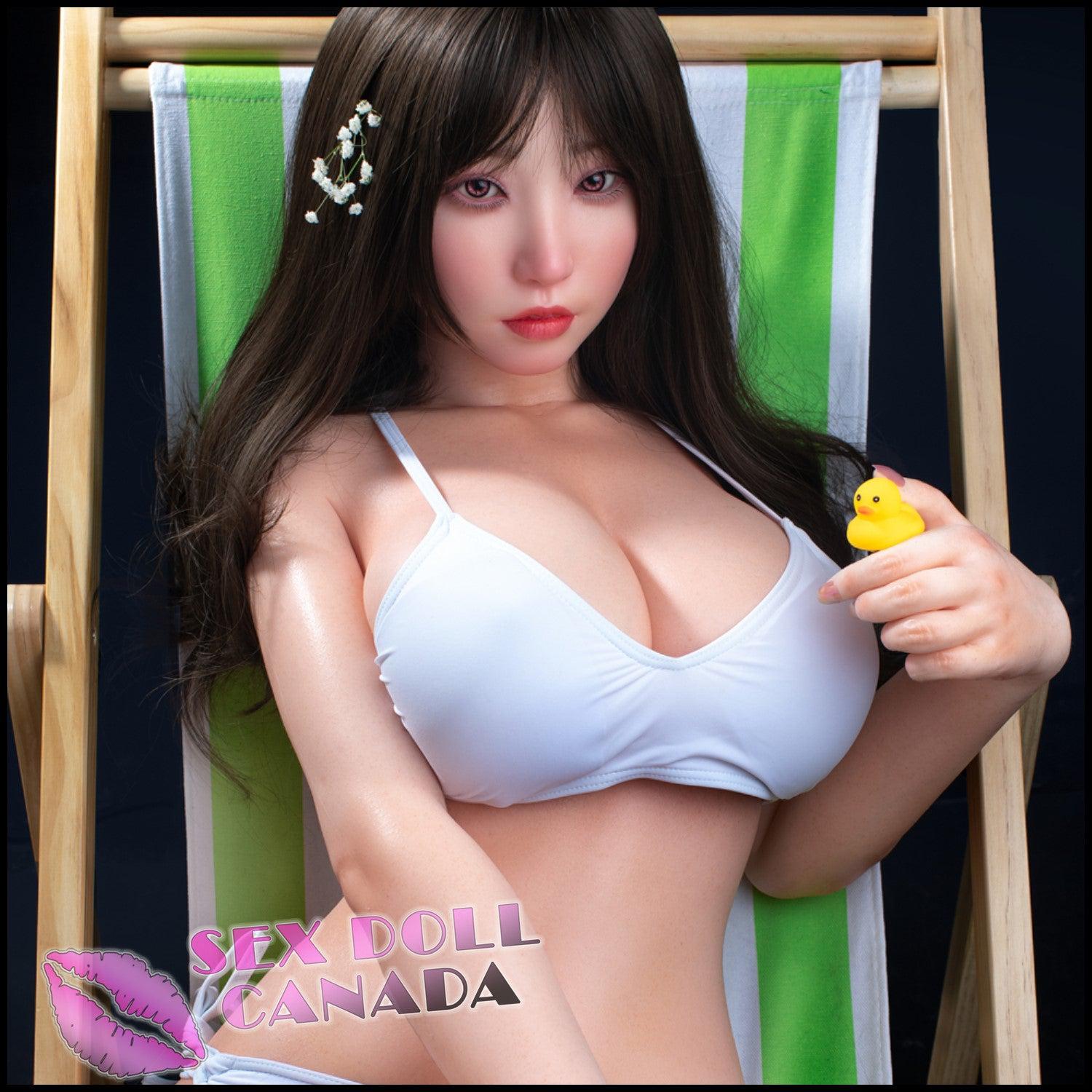 IRONTECH Realistic Sex Doll Black Hair Huge Tits Boobs Asian Japanese Chinese