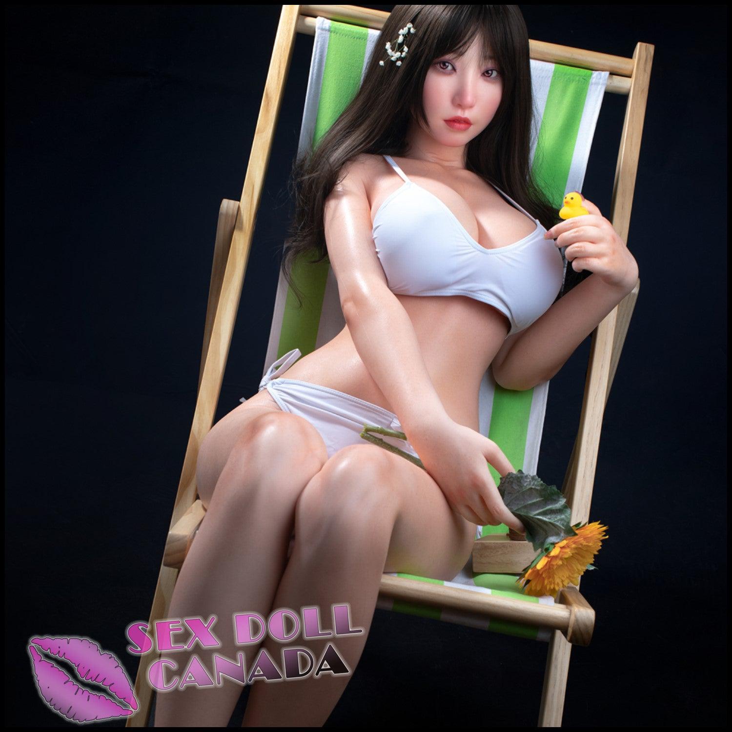 IRONTECH Realistic Sex Doll Asian Japanese Chinese Black Hair Curvy Full Body