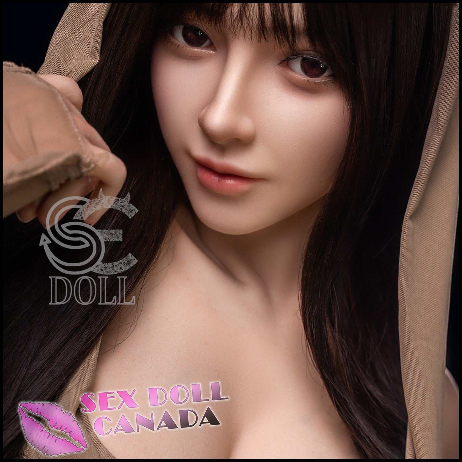 SE DOLL Realistic Sex Doll Black Hair Big Tits Breasts Asian Japanese Chinese