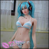 WM Realistic Sex Doll Blue Hair Asian Japanese Chinese Elf Fantasy Cosplay