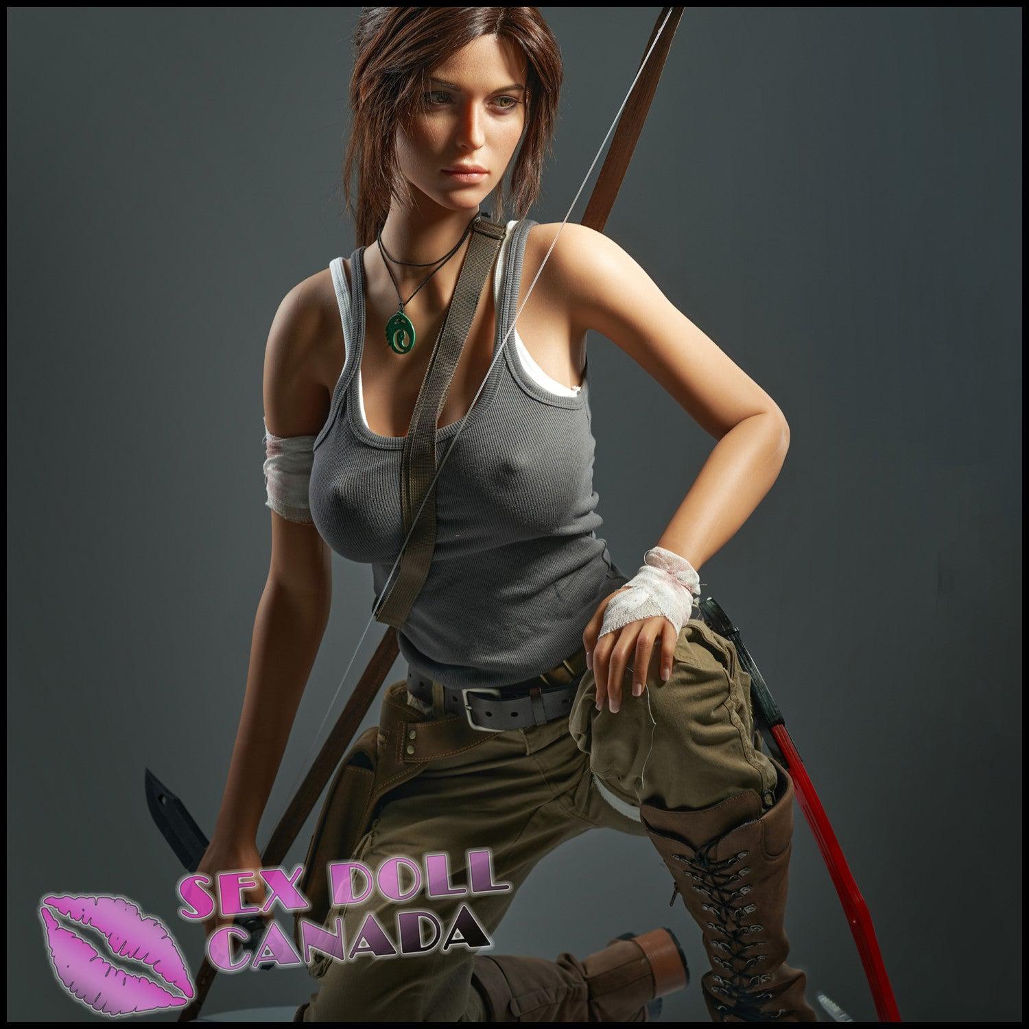 Game Lady Realistic Sex Doll Western American Curvy Full Body Elf Fantasy Cosplay