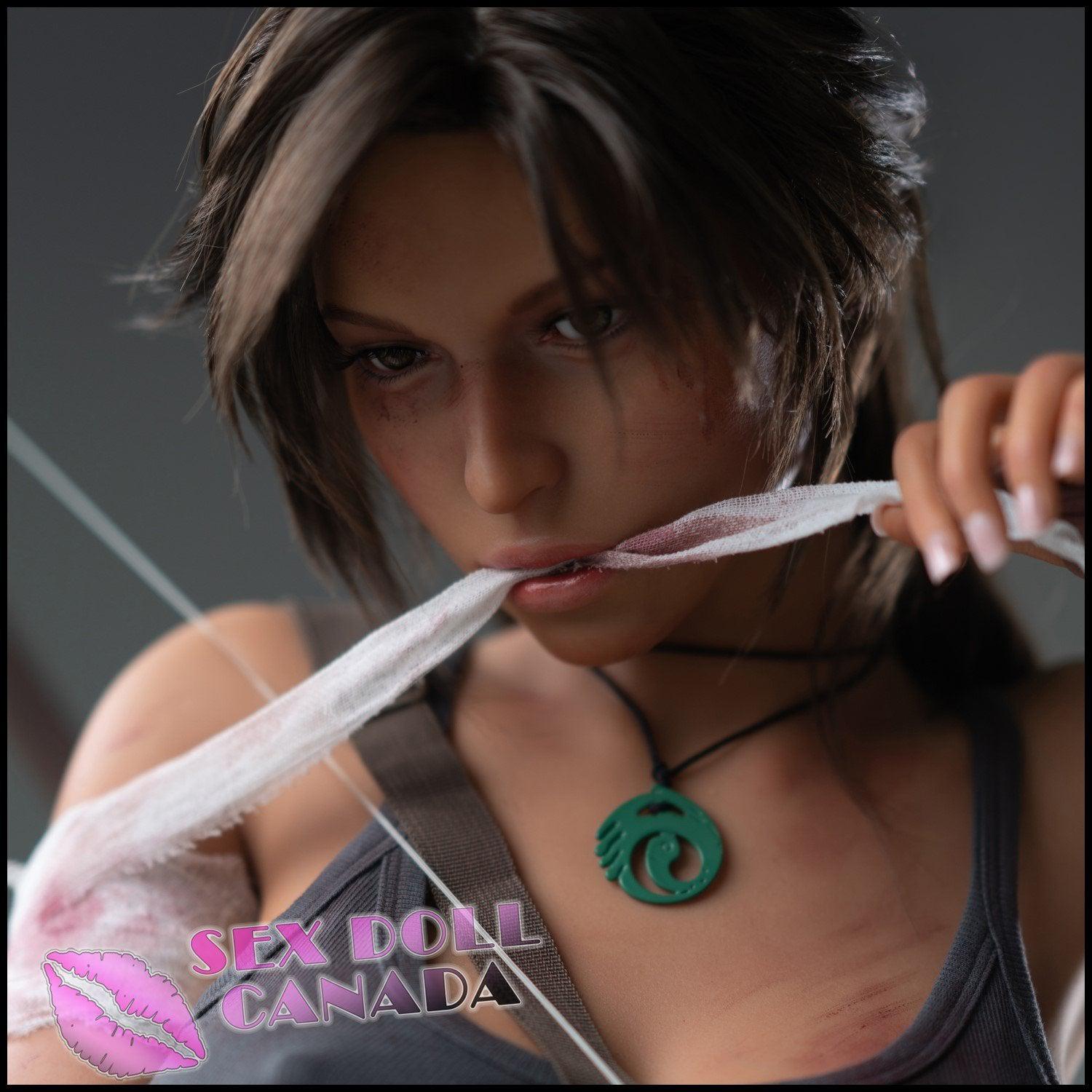 Game Lady Realistic Sex Doll Huge Tits Boobs Small Waist Curvy Full Body