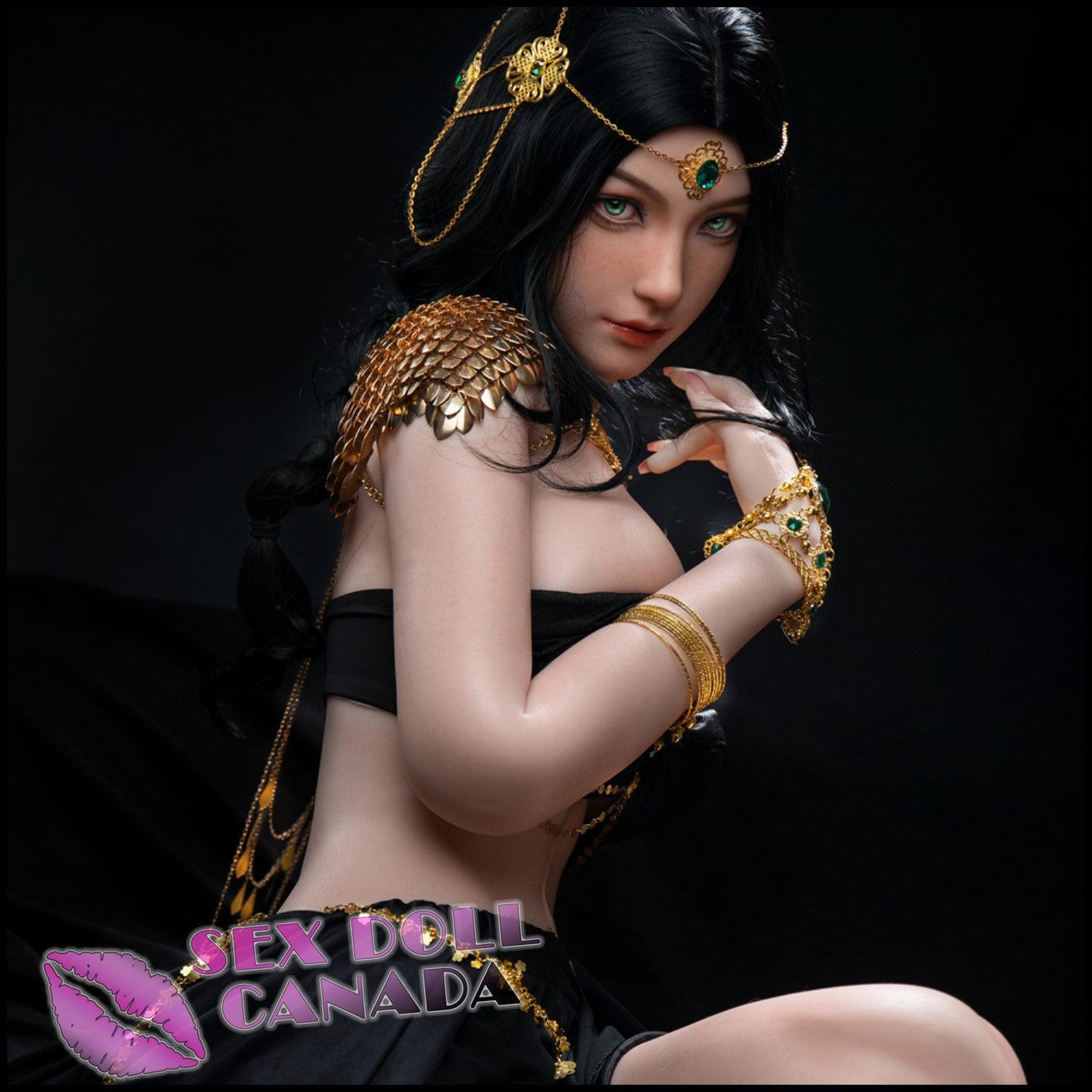 IRONTECH Realistic Sex Doll Elf Fantasy Cosplay Black Hair Tall Long Legs