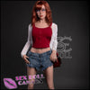 SE DOLL Realistic Sex Doll Tall Long Legs Skinny Slim Red Head