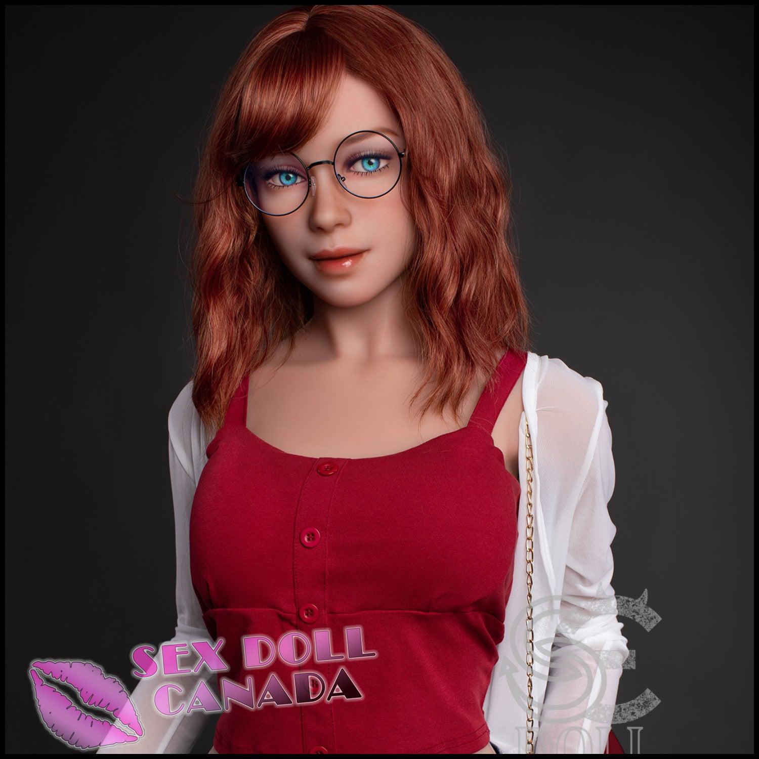 SE DOLL Realistic Sex Doll Red Head Small Waist Tall Long Legs