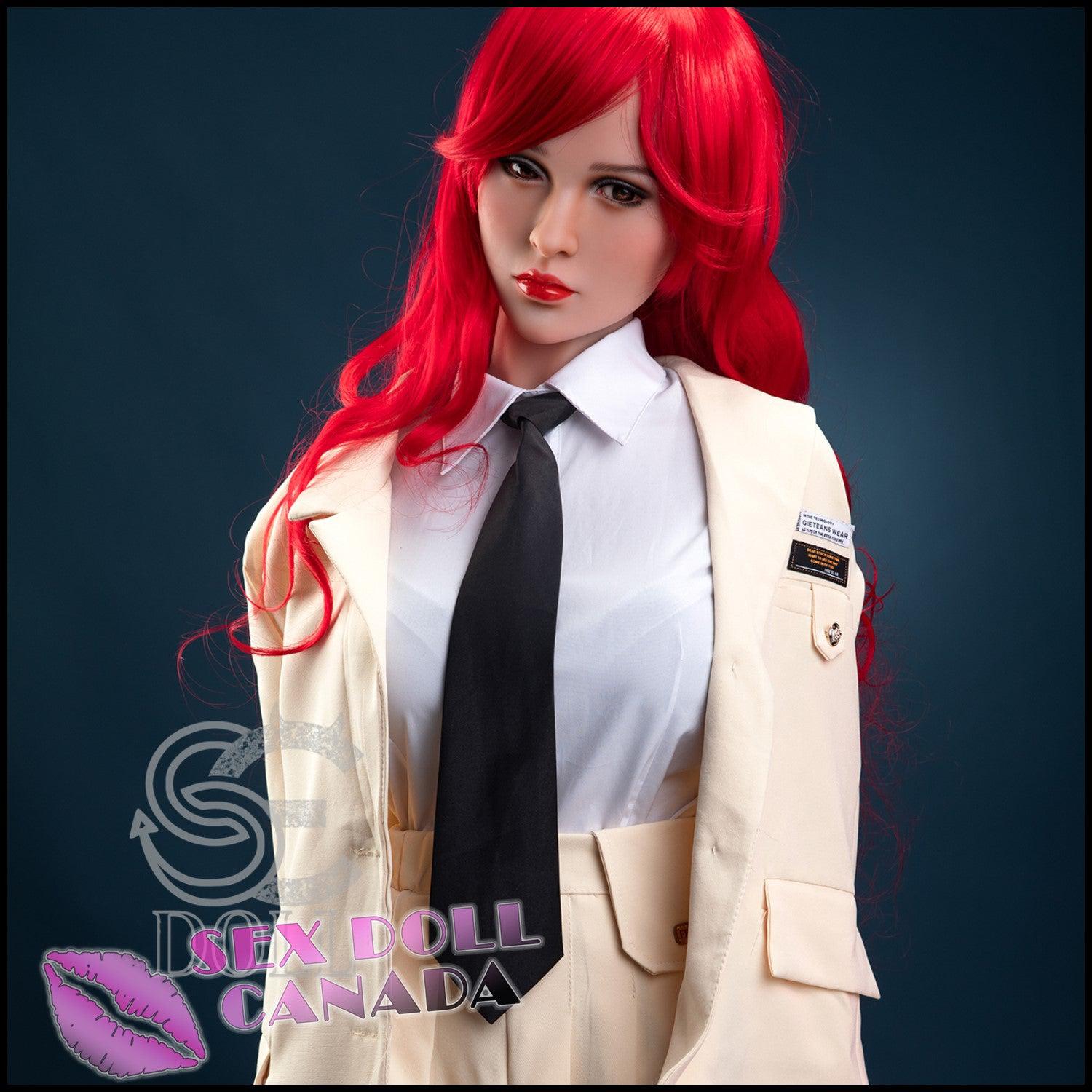 SE DOLL Realistic Sex Doll Small Waist Red Head Western American