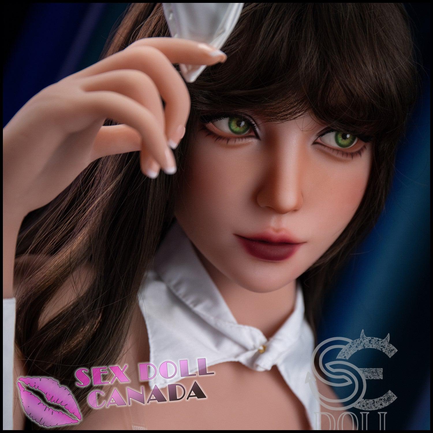 SE DOLL Realistic Sex Doll Small Tits Boobs Tall Long Legs Brunette Hair