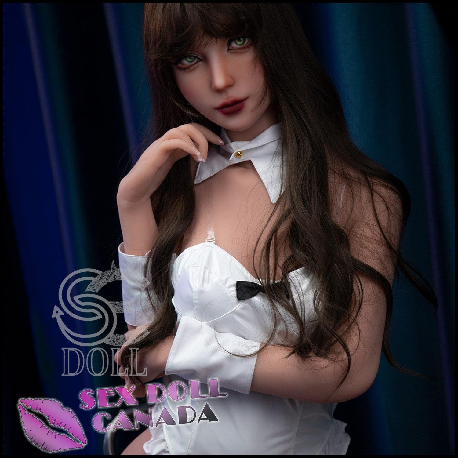 SE DOLL Realistic Sex Doll Small Tits Boobs Skinny Slim Brunette Hair