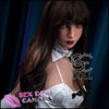 SE DOLL Realistic Sex Doll Brunette Hair Small Tits Boobs Skinny Slim