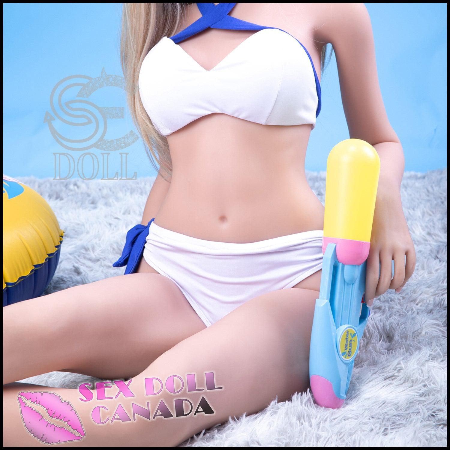 SE DOLL Realistic Sex Doll Small Waist Blonde Hair Big Tits Breasts