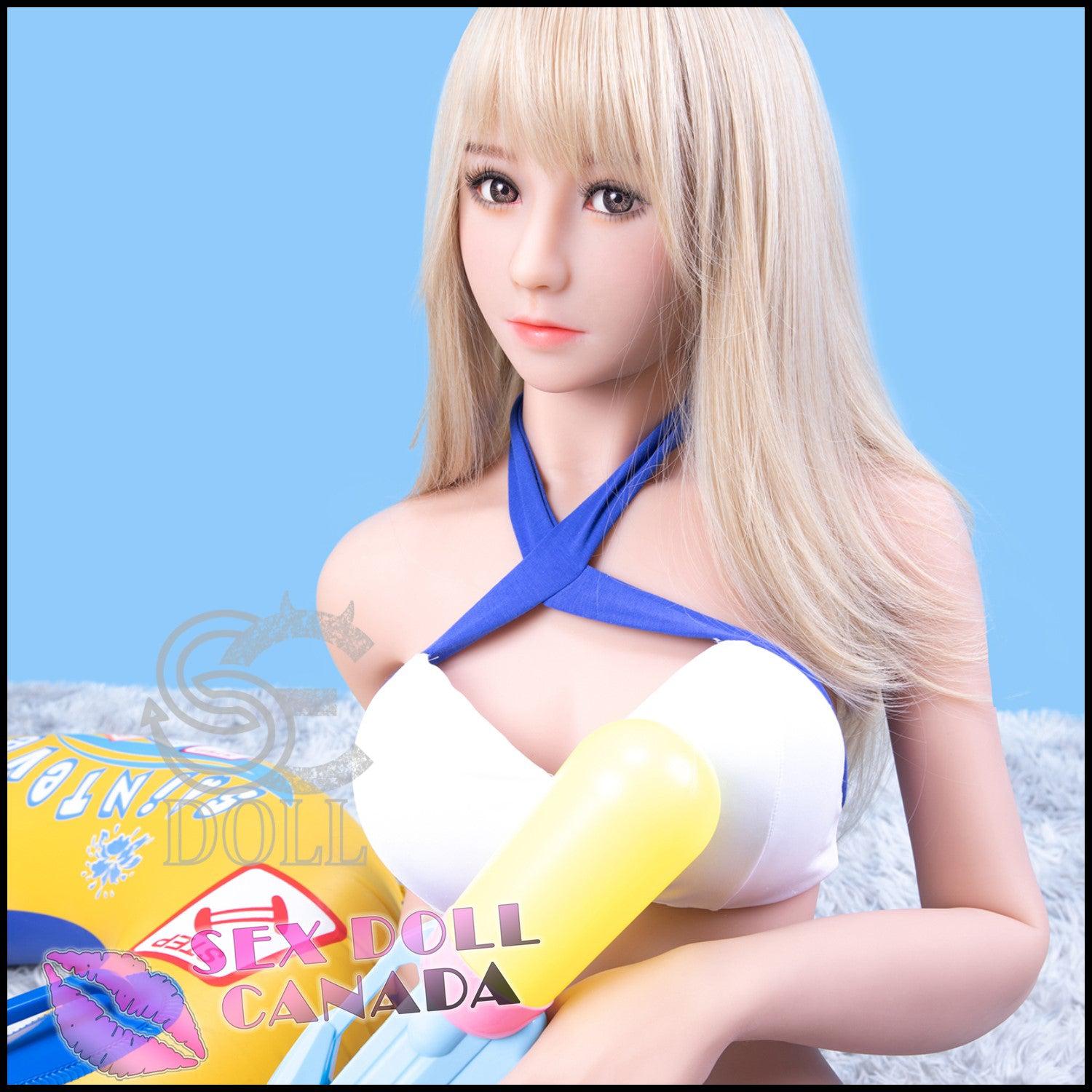 SE DOLL Realistic Sex Doll Curvy Full Body Blonde Hair Small Waist