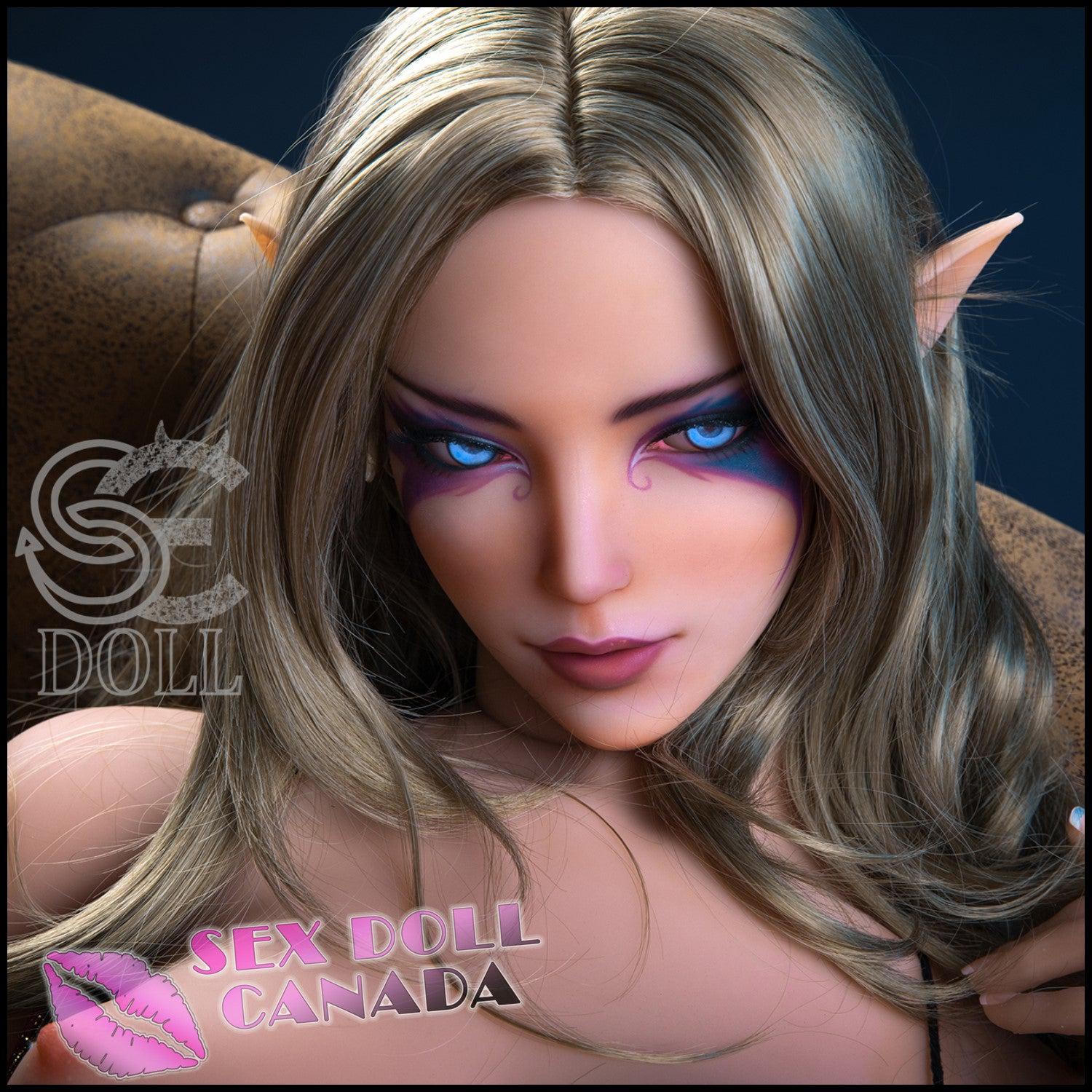 SE DOLL Realistic Sex Doll Tall Long Legs Blonde Hair Elf Fantasy Cosplay