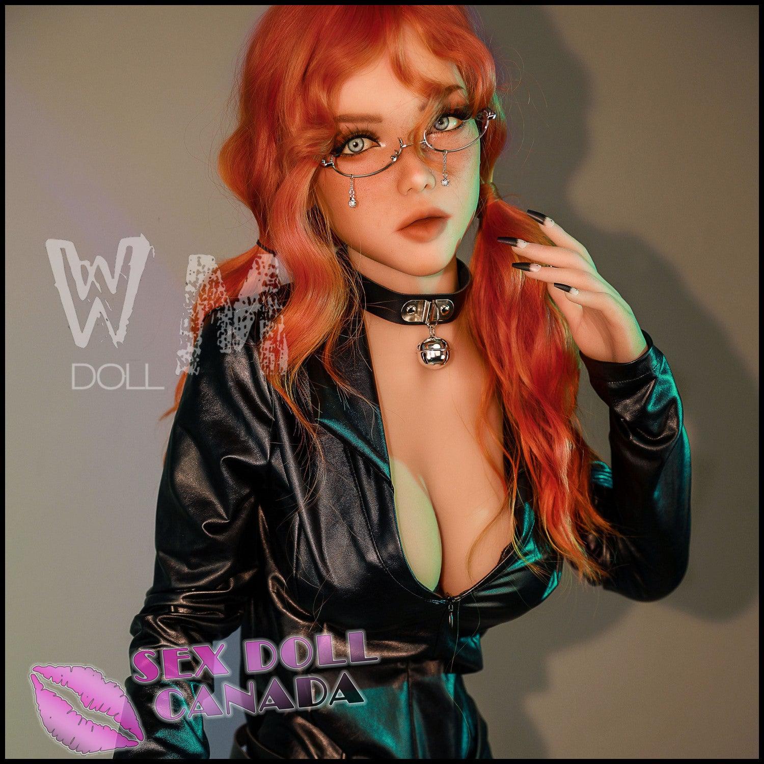 WM Doll Realistic Sex Doll Red Head Curvy Full Body Small Waist