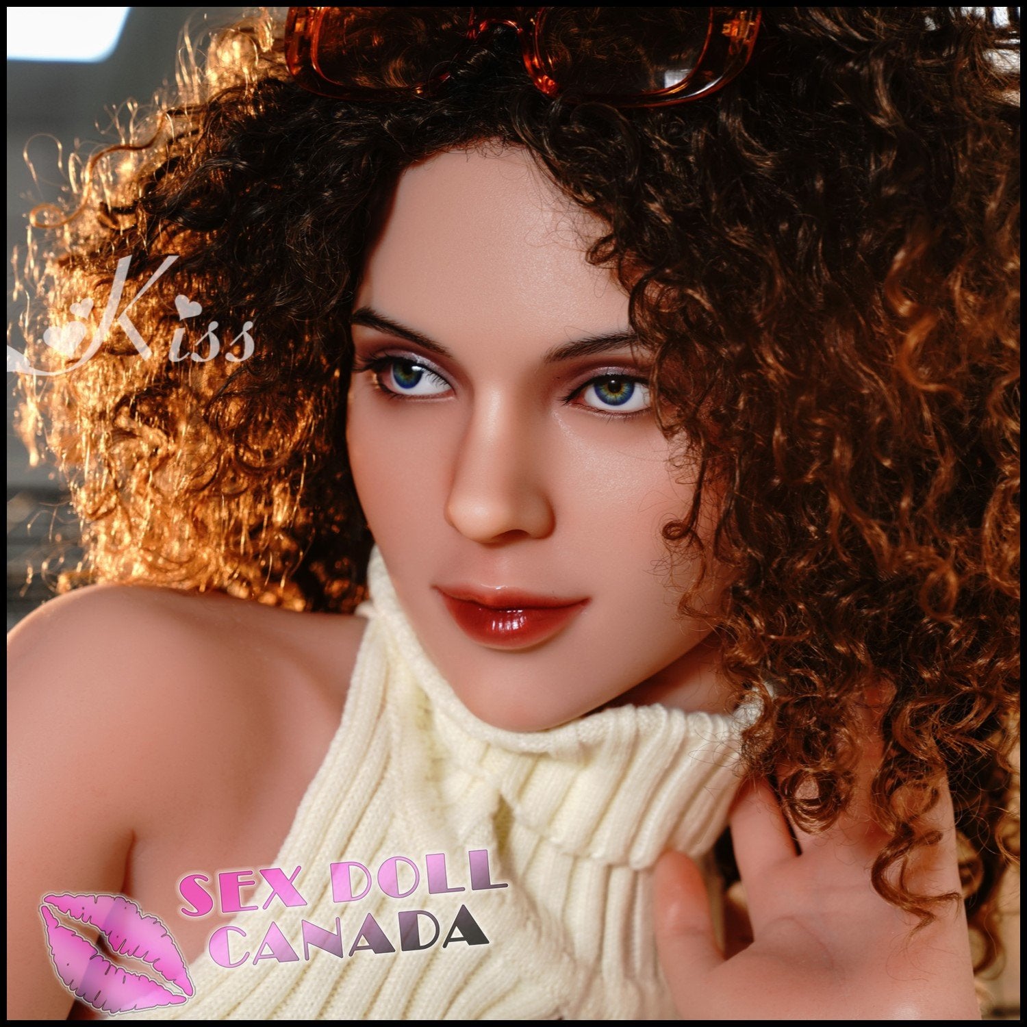 Angel Kiss Realistic Sex Doll Huge Tits Boobs Brunette Hair Curvy Full Body