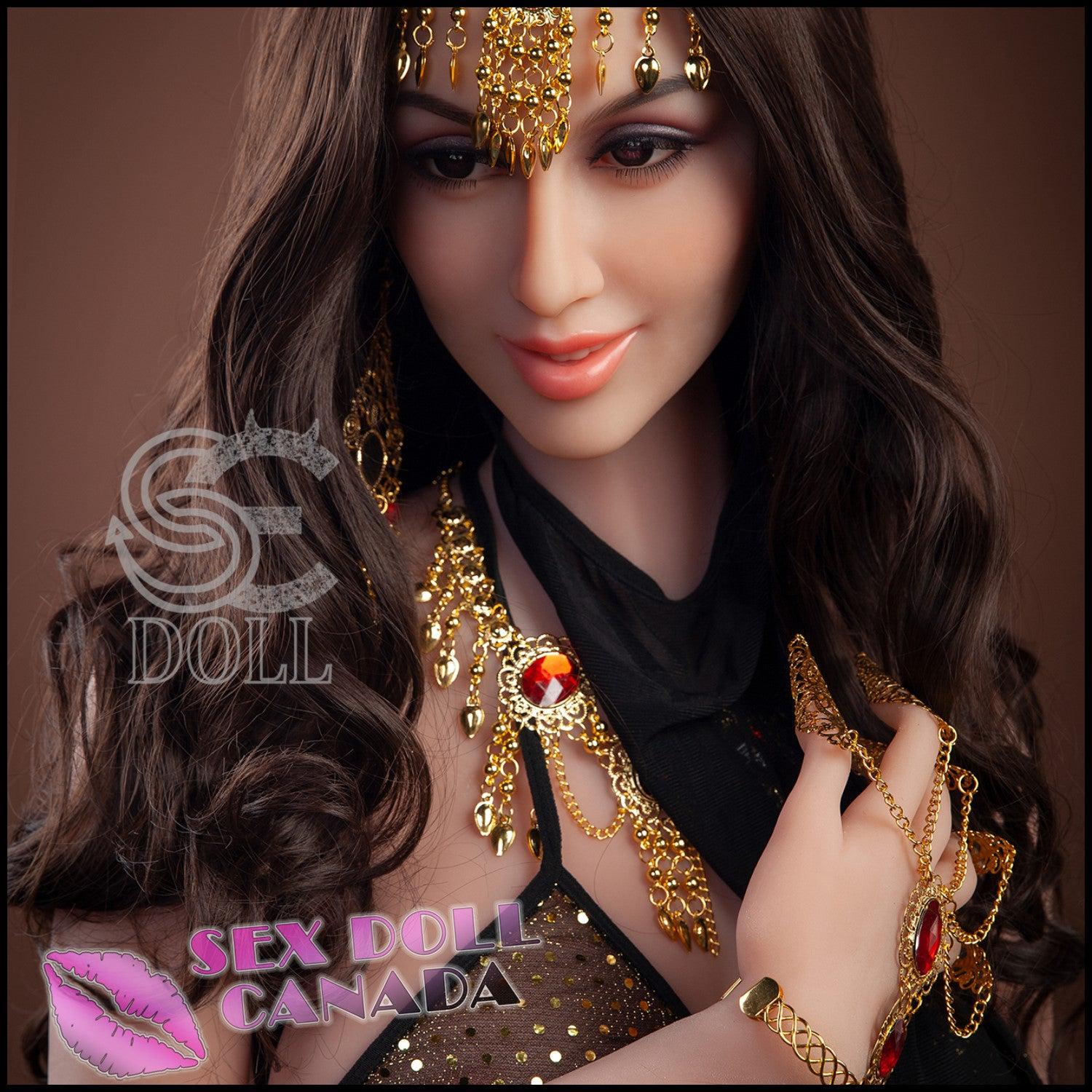 SE DOLL Realistic Sex Doll Brunette Hair Indian Arab Brown Tall Long Legs