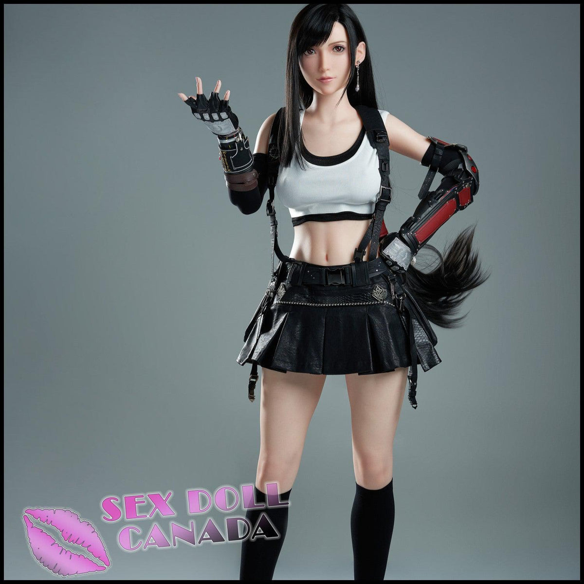 167 (5'6") D-Cup Final Lady - Full Silicone - Game Lady
