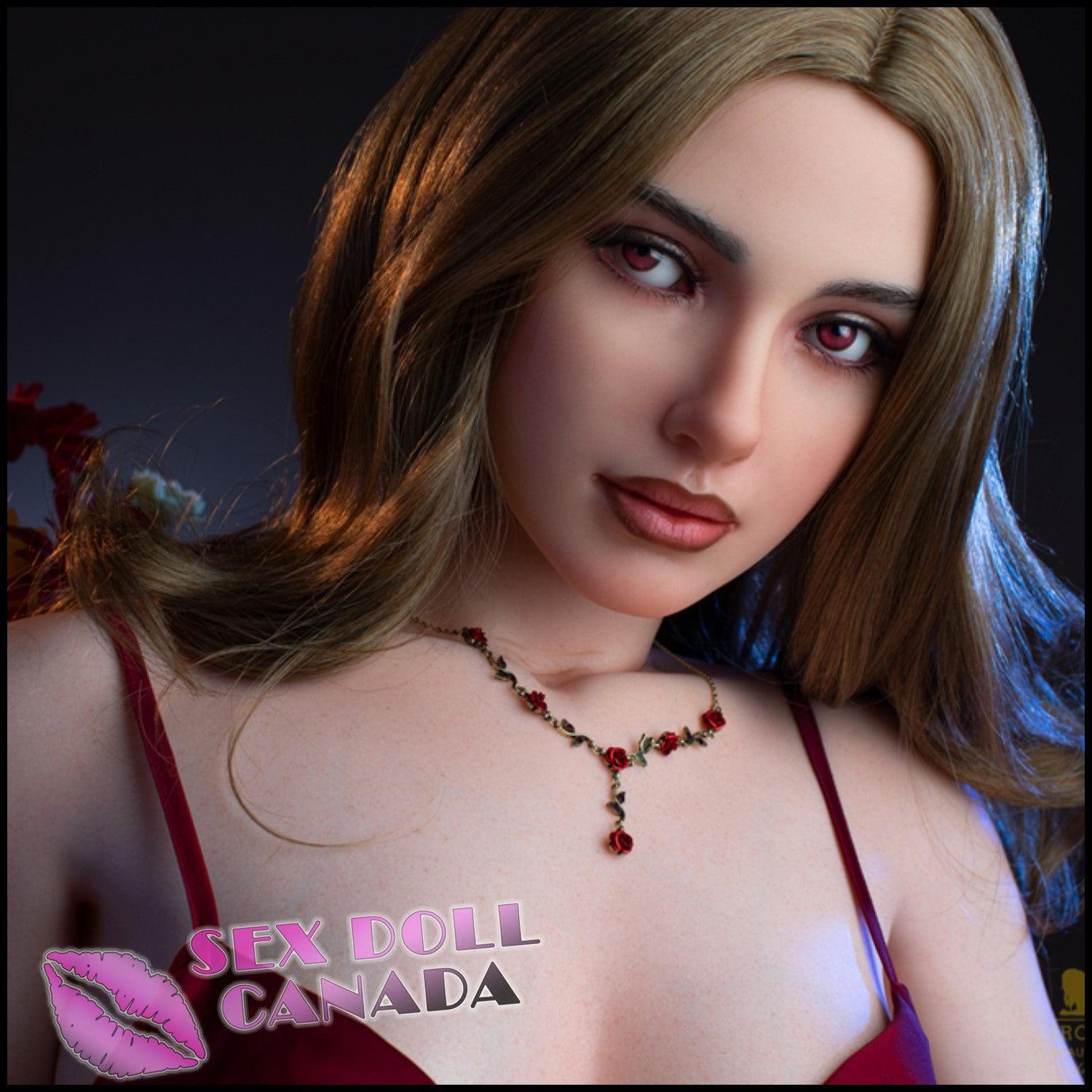 IRONTECH Realistic Sex Doll Brunette Hair Big Tits Breasts Tall Long Legs