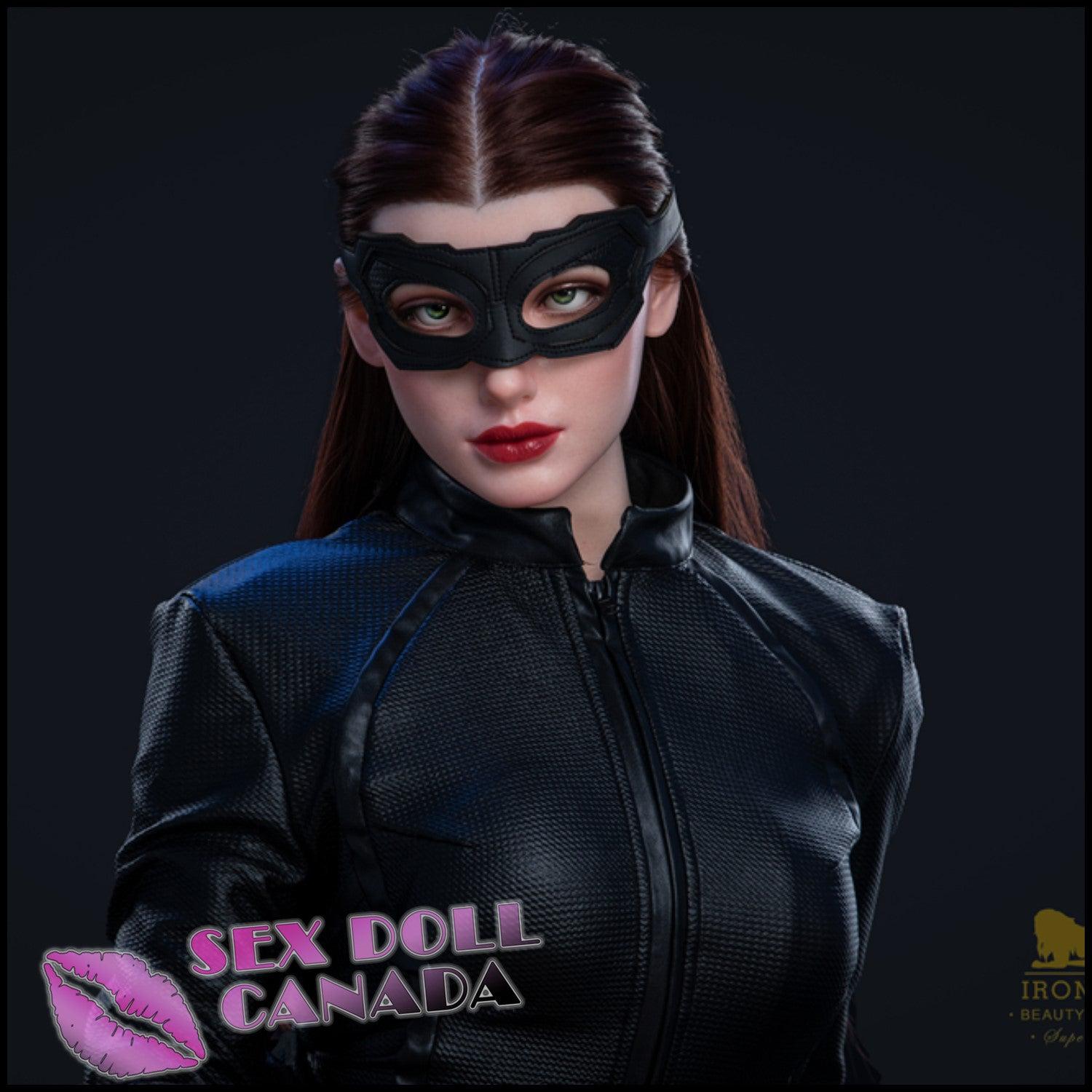 IRONTECH Realistic Sex Doll Western American Elf Fantasy Cosplay Brunette Hair