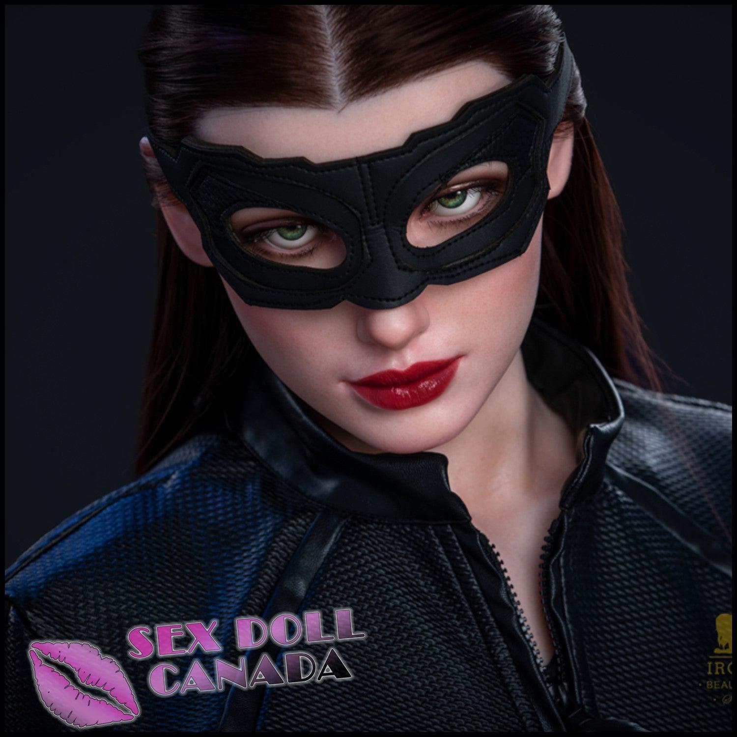 IRONTECH Realistic Sex Doll Brunette Hair Big Tits Breasts Elf Fantasy Cosplay