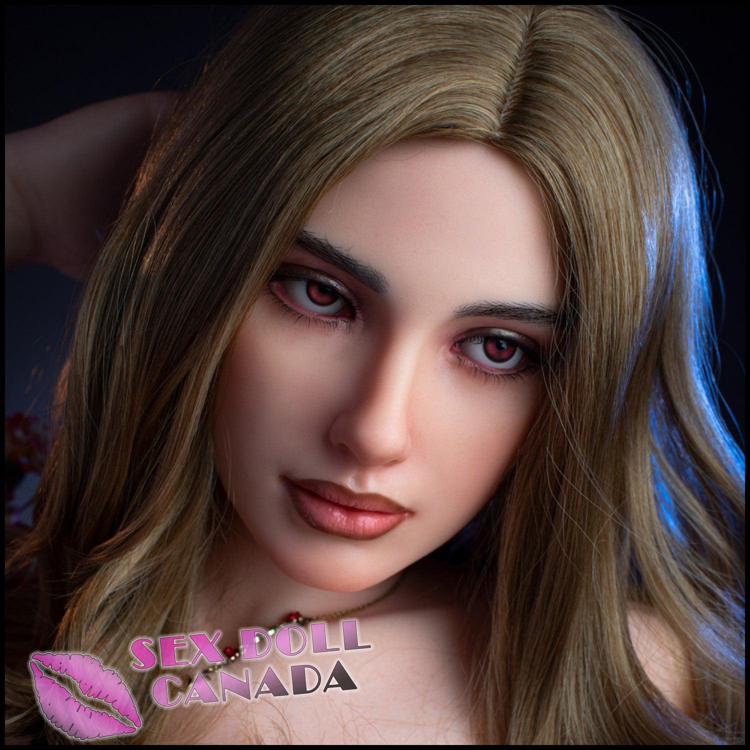 IRONTECH Realistic Sex Doll Russian German Brunette Hair Tall Long Legs