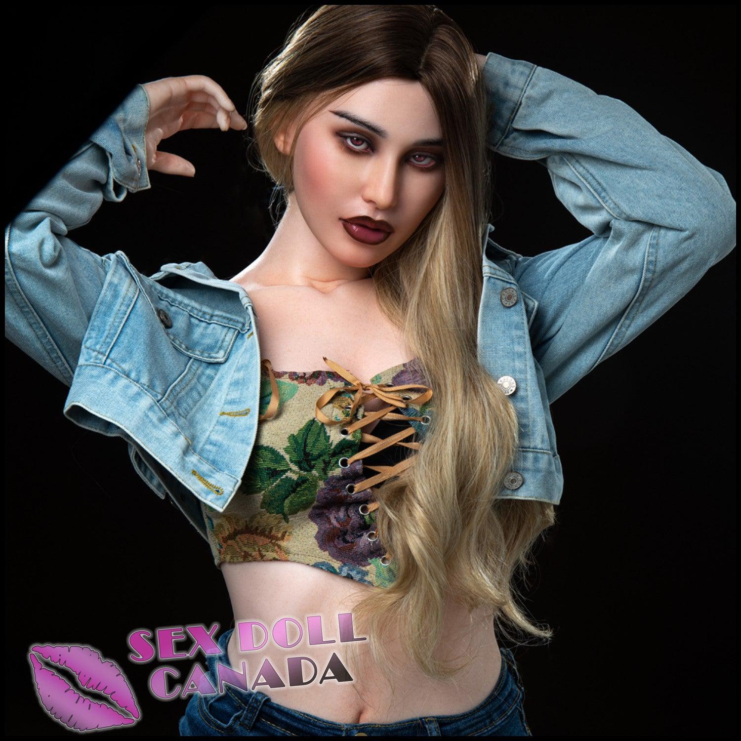 IRONTECH Realistic Sex Doll Western American Blonde Hair Tall Long Legs