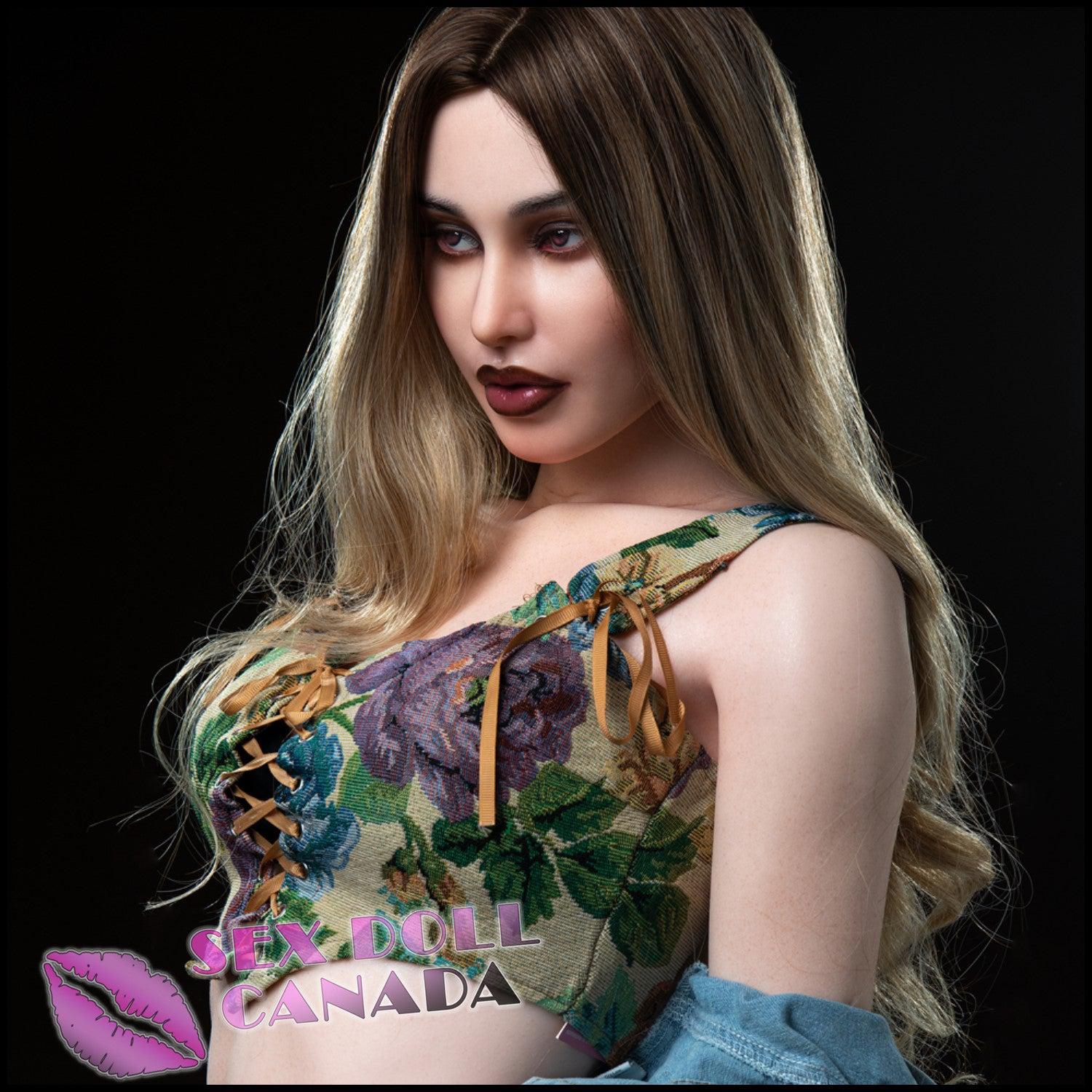 IRONTECH Realistic Sex Doll Big Tits Breasts Blonde Hair Western American