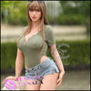 SE DOLL Realistic Sex Doll Brunette Hair Western American Skinny Slim