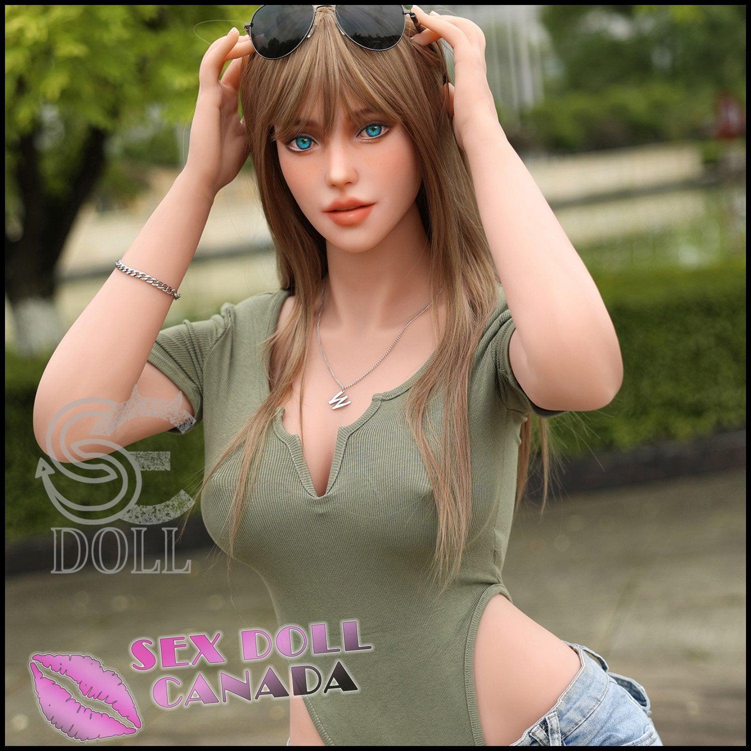 SE DOLL Realistic Sex Doll Western American Brunette Hair Big Tits Breasts