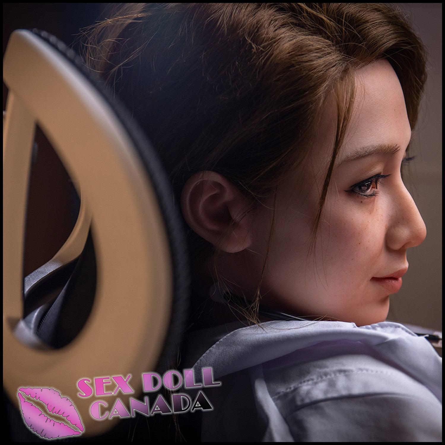 Starpery Realistic Sex Doll Brunette Hair MILF Mature Old BBW Chubby Fat