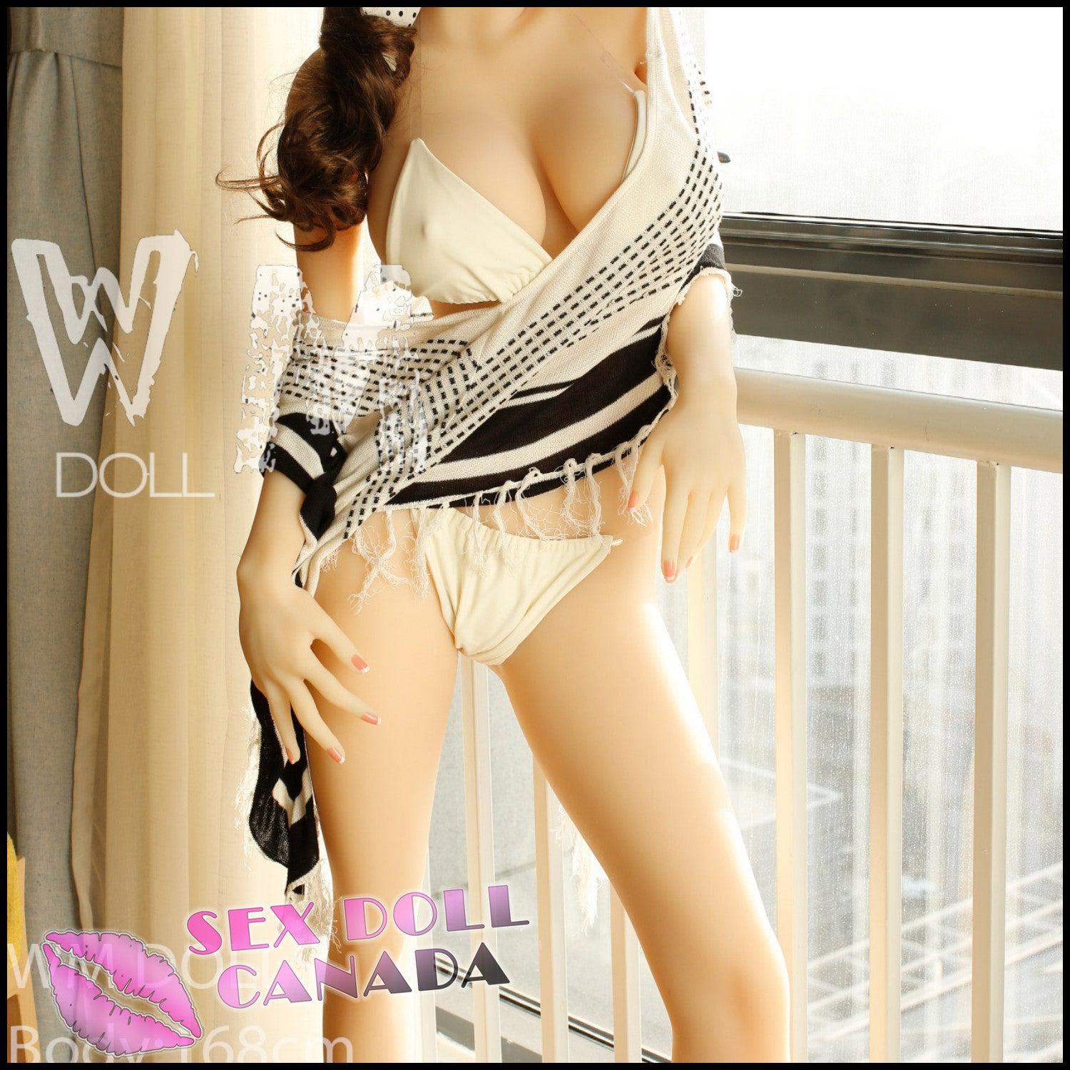 WM Doll Realistic Sex Doll Brunette Hair Curvy Full Body Russian German