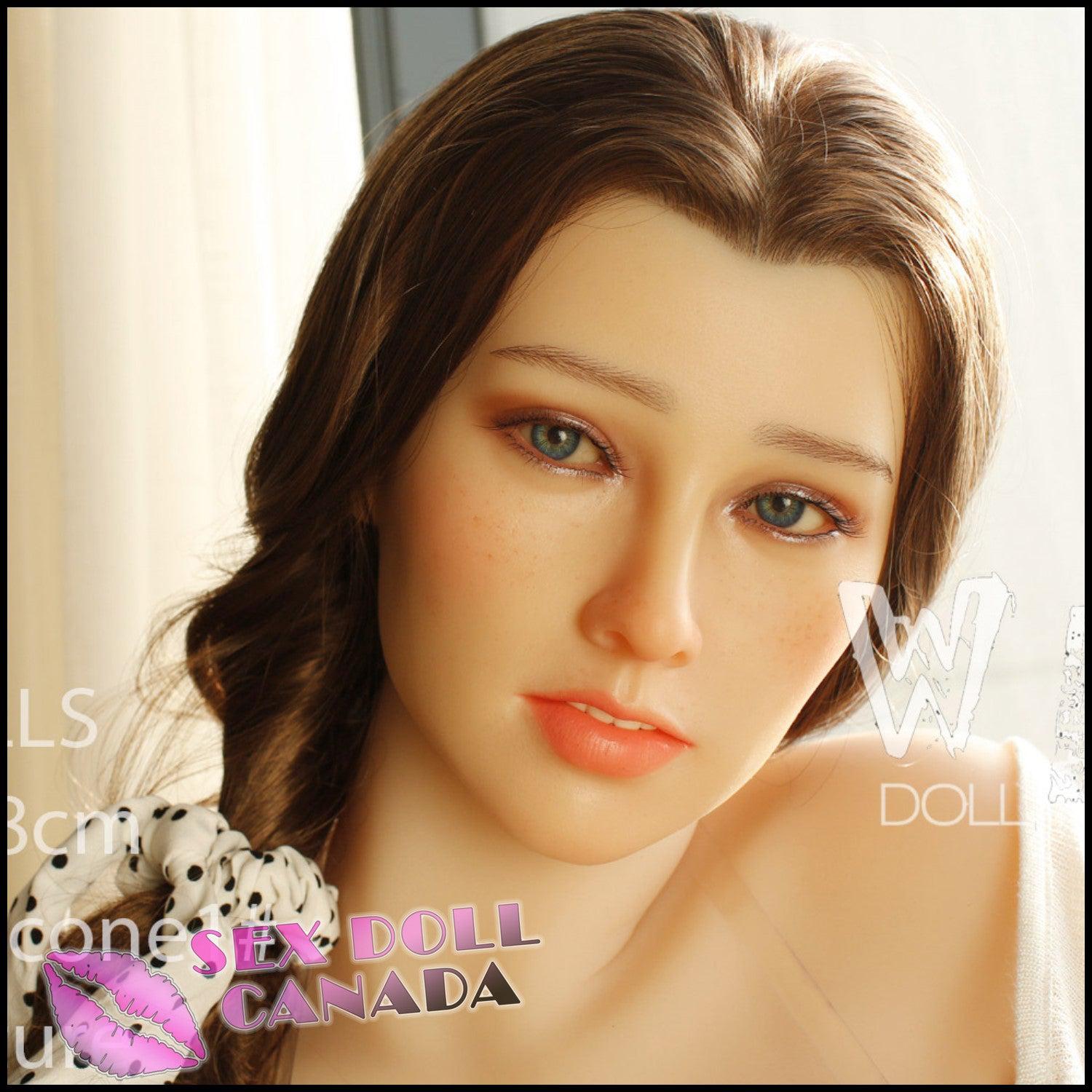 WM Doll Realistic Sex Doll Russian German Brunette Hair Curvy Full Body
