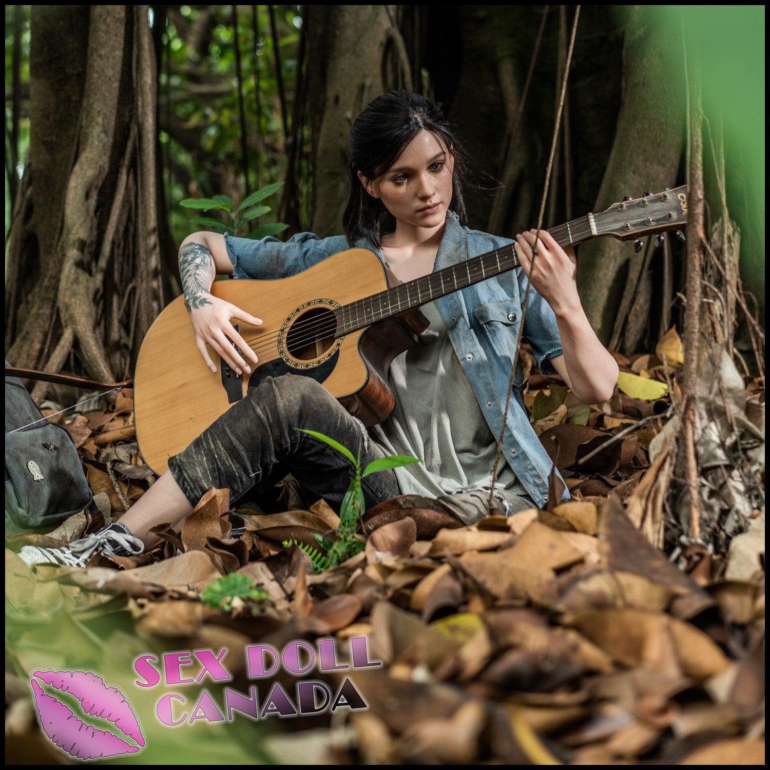 Zelex Realistic Sex Doll Black Hair Huge Tits Boobs Tall Long Legs