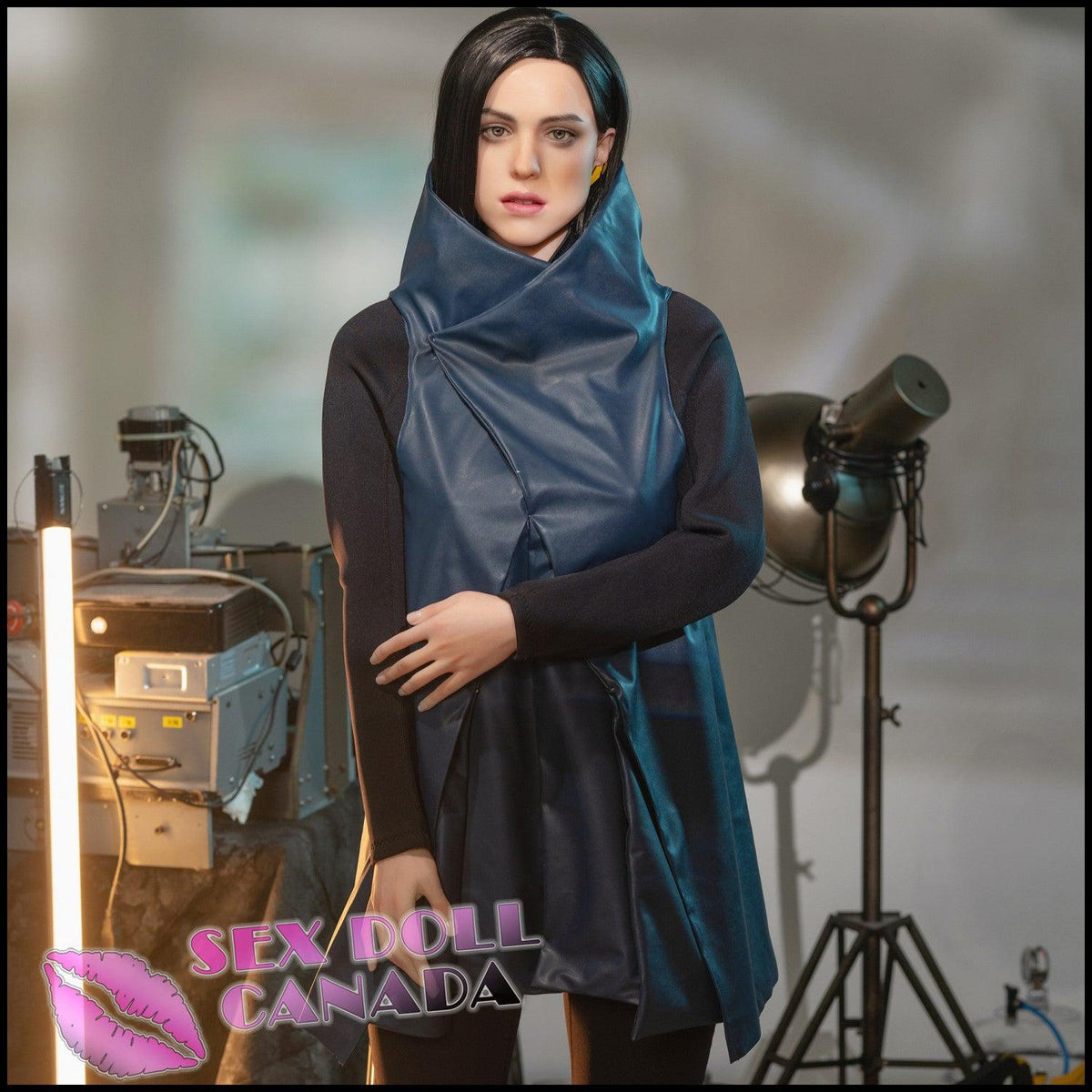 168 (5'6") D-Cup Stranding Lady - Full Silicone - Game Lady