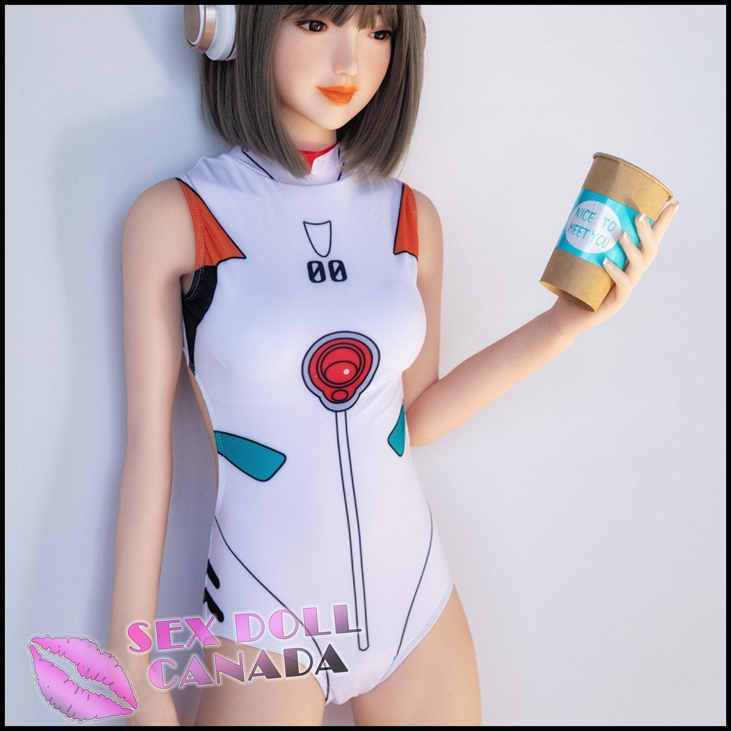 Jarliet Realistic Sex Doll Gray Silver White Hair Elf Fantasy Cosplay Small Waist